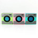 Compact X1 Portable Bluetooth Speaker – Mini HIFI Sound Box for Phone, PC &amp; Laptop – Wireless &amp; Outdoor-Ready(random color)