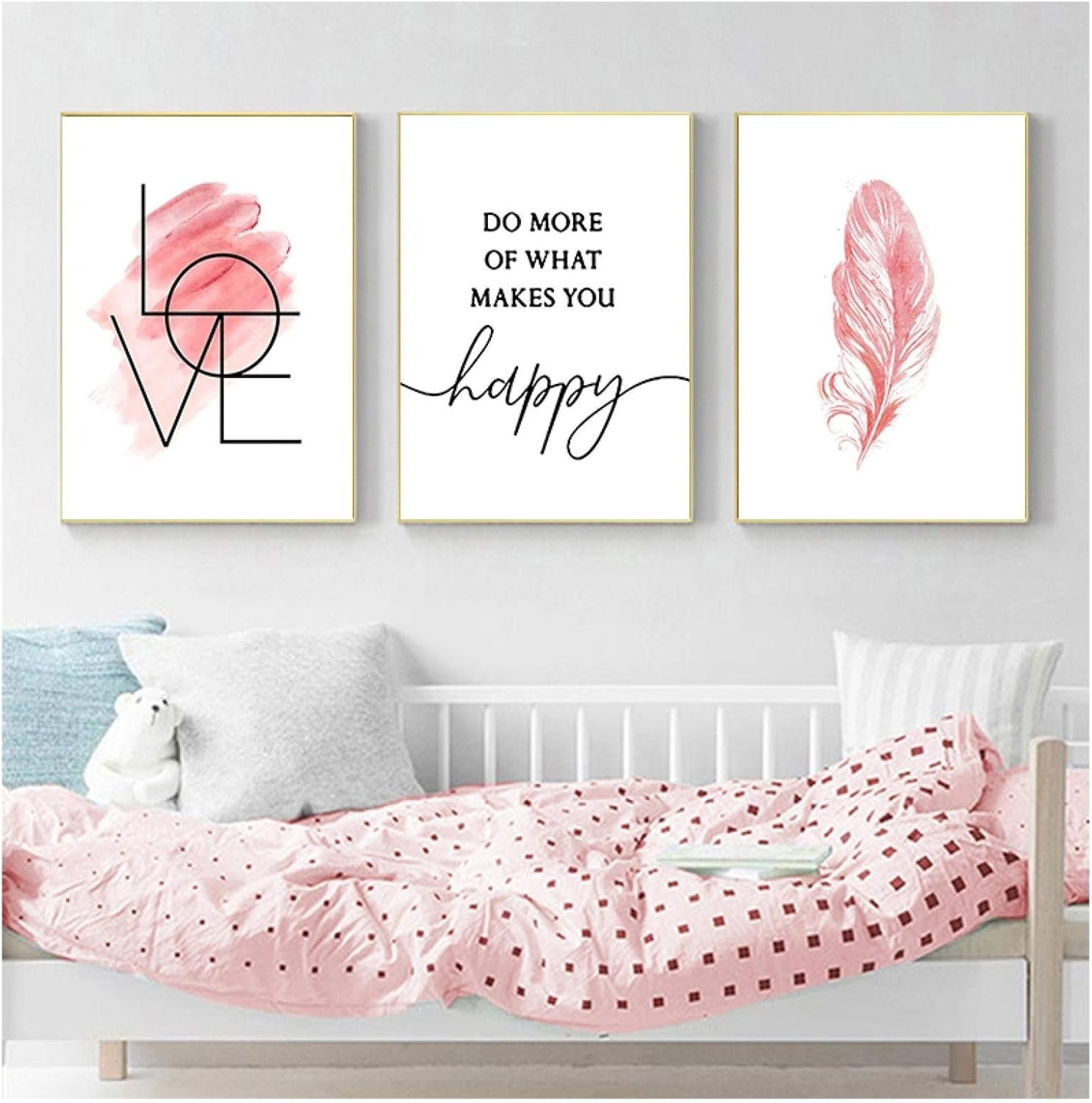 Set of 3 Premium Wall Art Photo Tiles – Modern Home Decor Sets 8x11