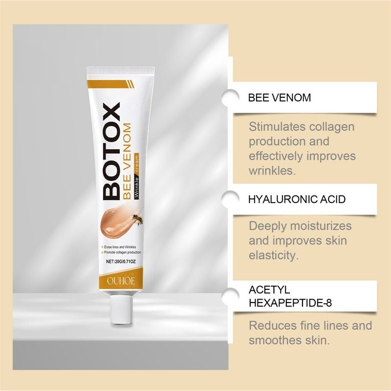 Botox Bee Venom Whitening & Moisturizing Cream – Anti-Aging, Brightening & Skin Firming Facial Care (50g)