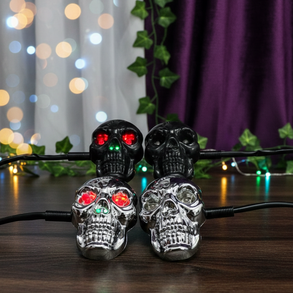Special Decoration Fancy Stylish Skull Shape Motorcycle Indicators