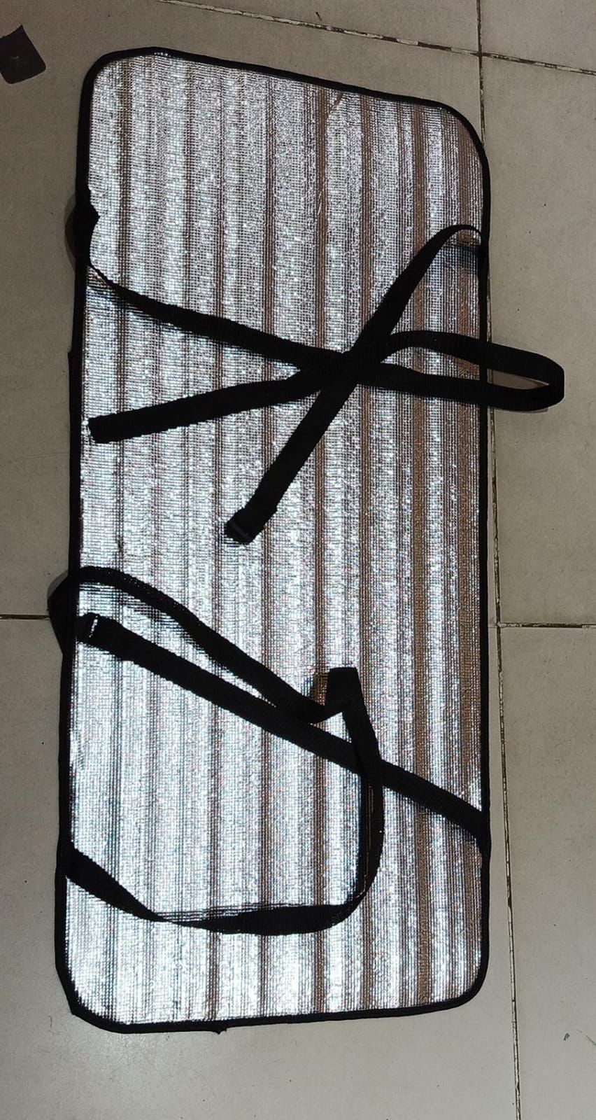 AC Outdoor Unit Sunshade Cover – Silver Foil Reflective Heat Shield & Dust Protector for Air Conditioner External Units