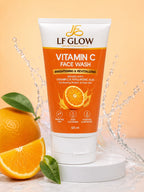 LF GLOW Vitamin C Face Wash - Brightening & Revitalizing (120 ml)