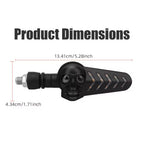 Motorcycle LED Turn Signal Light Supports 12V To 24V Flashing Indicator DRL Brake Tail Lamp