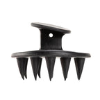Head Cleansing &amp; Scalp Massage Brush – Soft Bristles for Wet &amp; Dry Use (Black color)