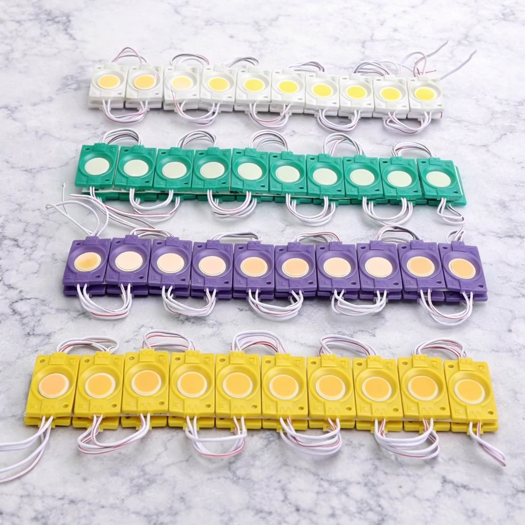 High-Intensity LED Coin Module Lights – Waterproof Decorative Injection Modules for Signage & Ambient Lighting