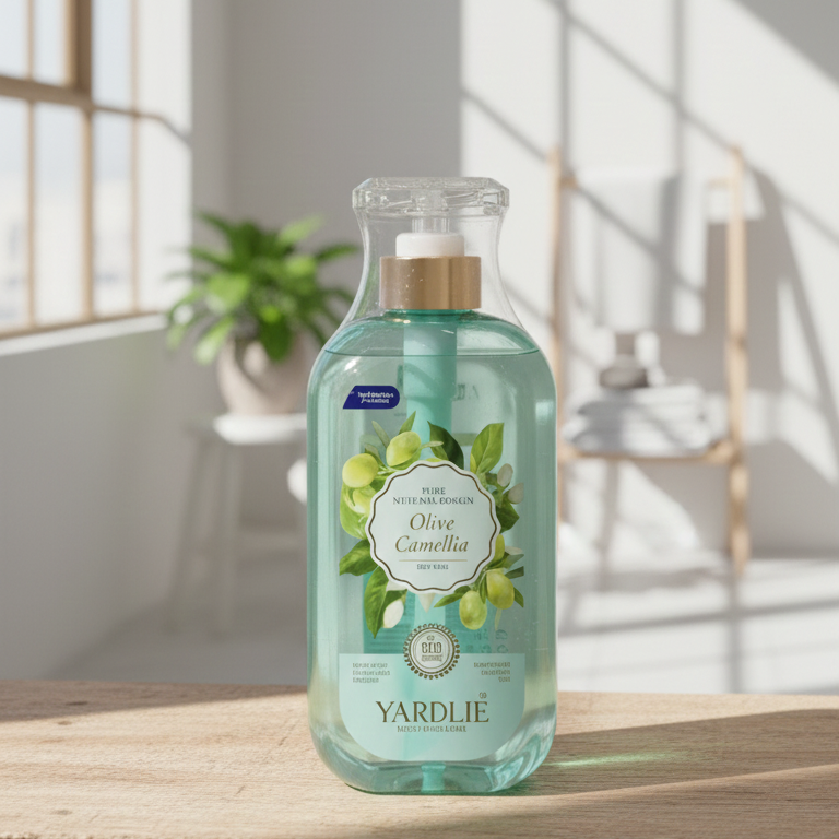 Yardlie Body Wash | Olive & Camellia | Bio‑Organic | 500 ml | Gentle Cleansing & Nourishing Care