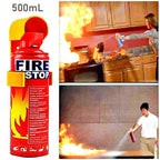 Foam Stop Fire 500ml Portable Fire Extinguisher Spray | Fire Stop Emergency Safety Spray for Home, Kitchen, Car & Office