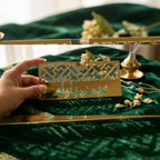 Acrylic Eid Mubarak Eidi Envelope / Eidi Box for Cash Gifts – Premium Festive Money Holder (Random Design)