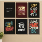Set of 6 Wooden Photo Tile Wall Art Frames (8×11 Inches) – MDF Spiritual Wall Décor with Easy Stick Back