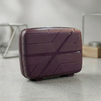 Premium High-Quality Beauty Box – Hard Shell Makeup Case with Modern X-Design