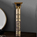 Vintage T9 Professional Trimmer – Close-Cutting T-Blade Hair Clipper for Men - Metal Body