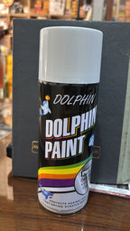 Dolphin Multi-Purpose Spray Paint – Fast-Drying, Anti-Rust & Scratch Resistant – High-Gloss Finish for Metal, Wood, Plastic & Automotive – 300ml