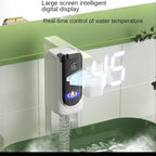 Electric Water Heater Tap Instant Hot Water Faucet Heater Cold Heating Faucet Tankless Instantaneous Water Heater (Random Color)