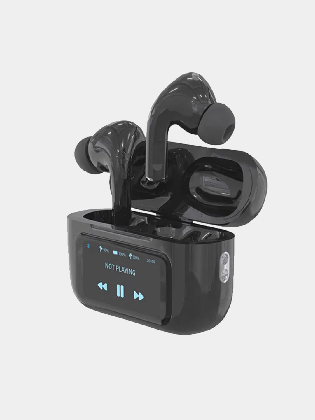 A9 Pro Earbuds ANC/ENC Touch Screen Display Noise Reduction Wireless Earbuds For Android &amp; iOS | A9 Pro | A9 Pro Apple Airpods ANC/ENC Zhongkelqnxun Touch Control Bt 5.4 Earbuds