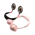 Mini Neck Fan | Usb Rechargeable Fan, 3 Mode , 7 Wings (Random Colors)