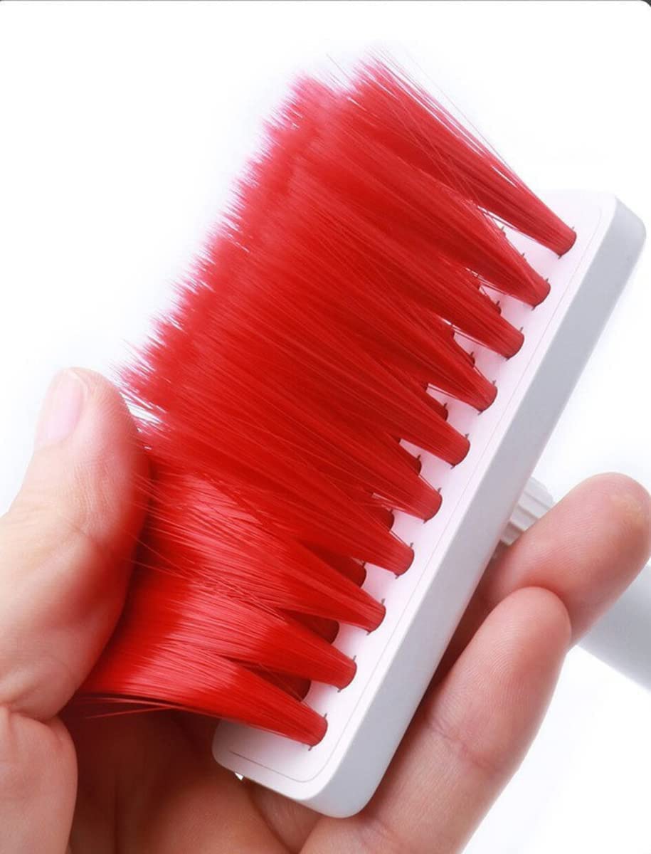 Soft Brush 5 in 1 Multi-Function Cleaning Tools Kit for Keyboard Earphone Cleaner Soft High-Density Brush Set (Random Color)