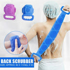 Double Side Bath Towel Scrubber - Random Color