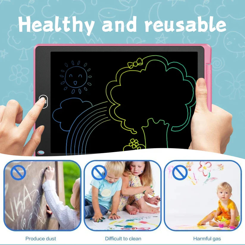 lcd writing table 8.5 Inches Single color LCD Writing Tablet For Kids Play, Education and Learning (random color )