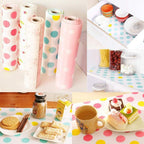 Kitchen Anti-Slip Foam Drawer Mat | Waterproof Cushion Sheet For Cupboards, Refrigerators & Tables - Size 45*150 cm | Random Colour