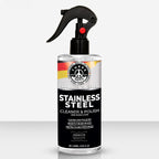 Stainless Steel Cleaner & Polish – Fingerprint Remover & Protective Shine Spray | THREE GUYS - German Engineered (250) ML