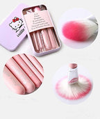 (Pack of 7) Hello Kitty Makeup Brush Set