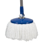 (PACK OF 3)Spin Mop Refill - Extra Head, Additional Microfiber Mop Round Shape Mop Heads