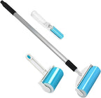 Roller Dog Cat Hair Remover - Reusable Sticky Washable Pet Hair Roller Dust Picker Cleaner Brush