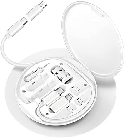 Multifunctional Data Cable Set 60W Fast Charging Cable for Android &amp; Iphone (Random color)