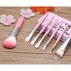 (Pack of 7) Hello Kitty Makeup Brush Set