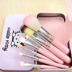 (Pack of 7) Hello Kitty Makeup Brush Set