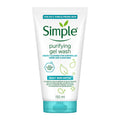 Simple Daily Skin Detox Purifying Gel Facial Wash – 150ml