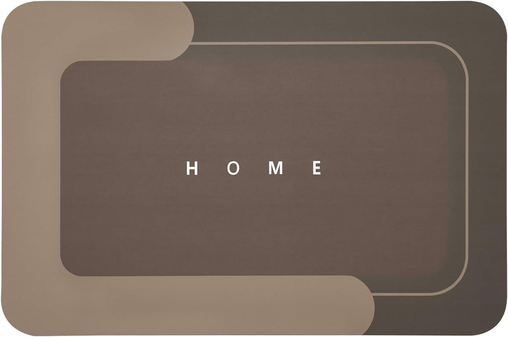 Best Quality Quick-Dry Non-Slip Home Mat – Absorbent, Washable Square Floor Mat for Bathroom, Kitchen &amp; Entryway - Random Color