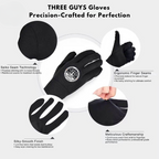 THREE GUYS High-Elasticity Multi-Purpose Gloves – Perfect for Mechanical Work, Car Detailing, Bike Riding, and More