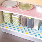 Refrigerator Mats Shelf Liners Fridge Mats Drawer Table  (- size 45x160cm - multicolor/random design)