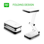 DP LED 666 - Portable Folding LED Desk Lamp with Adjustable Brightness – Travel-Friendly Study &amp; Reading Light