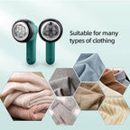 Lint Remover Chargeable Portable Design Gentle On Fabrics Removes Lint And Fuzz Easy To Use Durable Performance Suitable For Daily Clothing Care