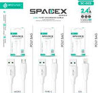 Starlink Style Fast Charging Cable – Braided High Speed Charging & Data Cable Durable Design