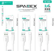 Starlink Style Fast Charging Cable – Braided High Speed Charging & Data Cable Durable Design
