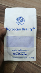 Moroccan Beauty Nila Powder 120g | Original Blue Nila Powder for Skin Brightening & Glow
