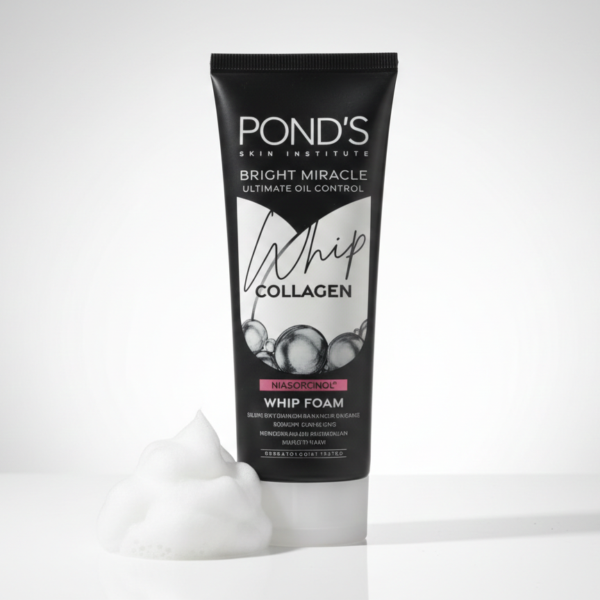 POND’S Bright Miracle Facial Foam Range – Oil Control, Acne Control, Brightening & Whip Collagen Face Wash