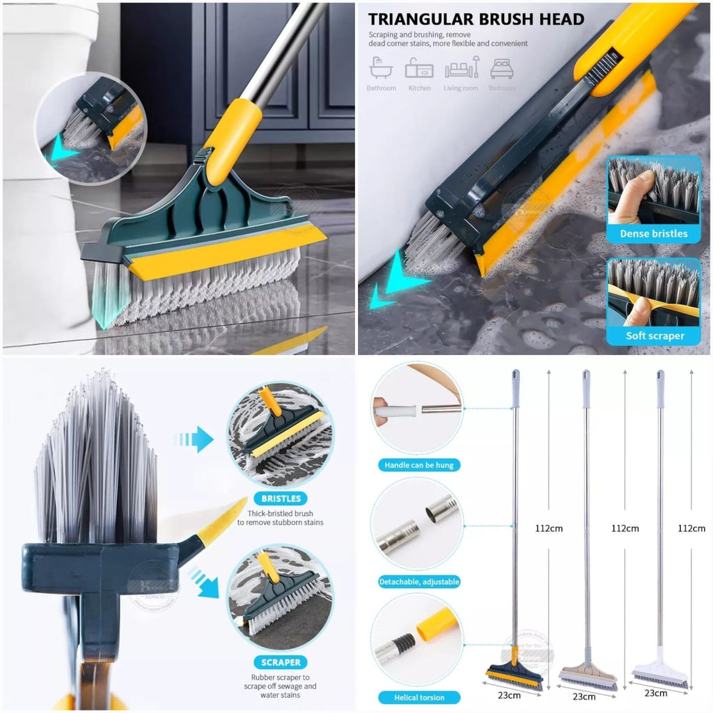 Broom Wiper Cleaning Tool Strong Bristles Easy Floor Sweeping Durable Design Convenient Daily Use