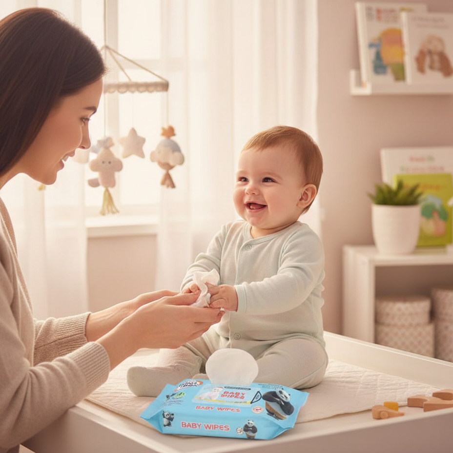 Mother Choice Baby Wipes – Original | Gentle & Affordable Baby Wipes for Effective Cleaning - Pack Of 70 Wipes