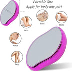 Crystal Hair Remover Easy Smooth Skin Solution For Effortless Hair Removal And Gentle Exfoliation (Random Colors)