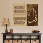Home Decoration Item 3 Pcs Wall Decor Photo On Wall Canvas Art Decor For Home Easy Set Up
