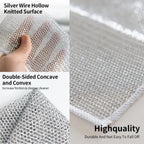 Royal Double Layer Dishwashing Wire Cleaning Cloth | Heavy-Duty Scrubber