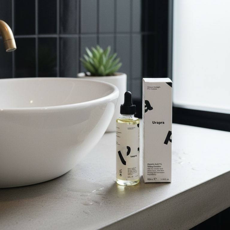 Urapra Glycolic Acid 7% Toning Solution – Gentle Exfoliation & Radiant Glow, 100ml