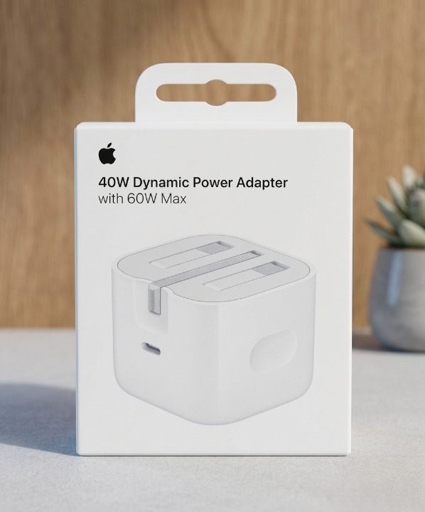 iPhone 3 Pin 40W Fast Charger | USB-C PD Power Adapter for iPhone & iPad