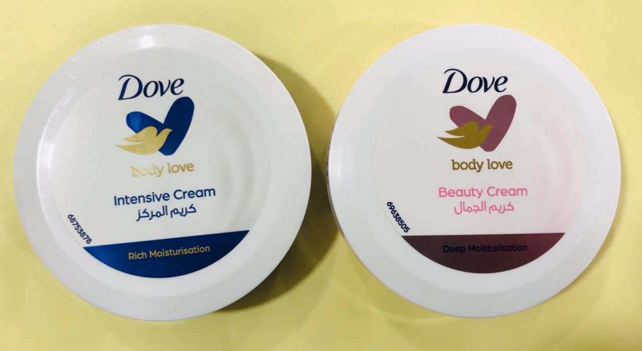 Dove Nourishing Body Care Beauty Cream Providing Soft Skin Hydration Gentle Touch - 150ML