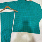 Check Pattern Loungewear Set For Women Stylish Design Smooth Comfort Easy Wear