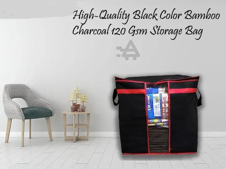 LARGE Storage Bag organizers | Clothes Blanket Large Folding Boxes Storage Box | Foldable Containers Clothing Bedding Double Zipper